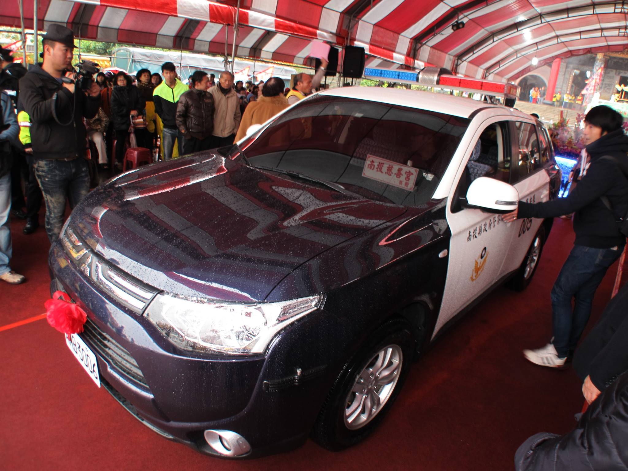 南投慈善宮媽祖糧關懷弱勢暨慈善2號巡邏車捐贈典禮