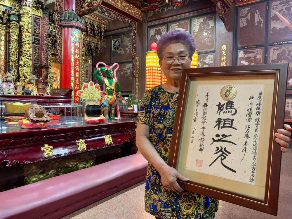 神岡媽的「全勤」志工 「只要每天念經就是最幸福快樂的事！」